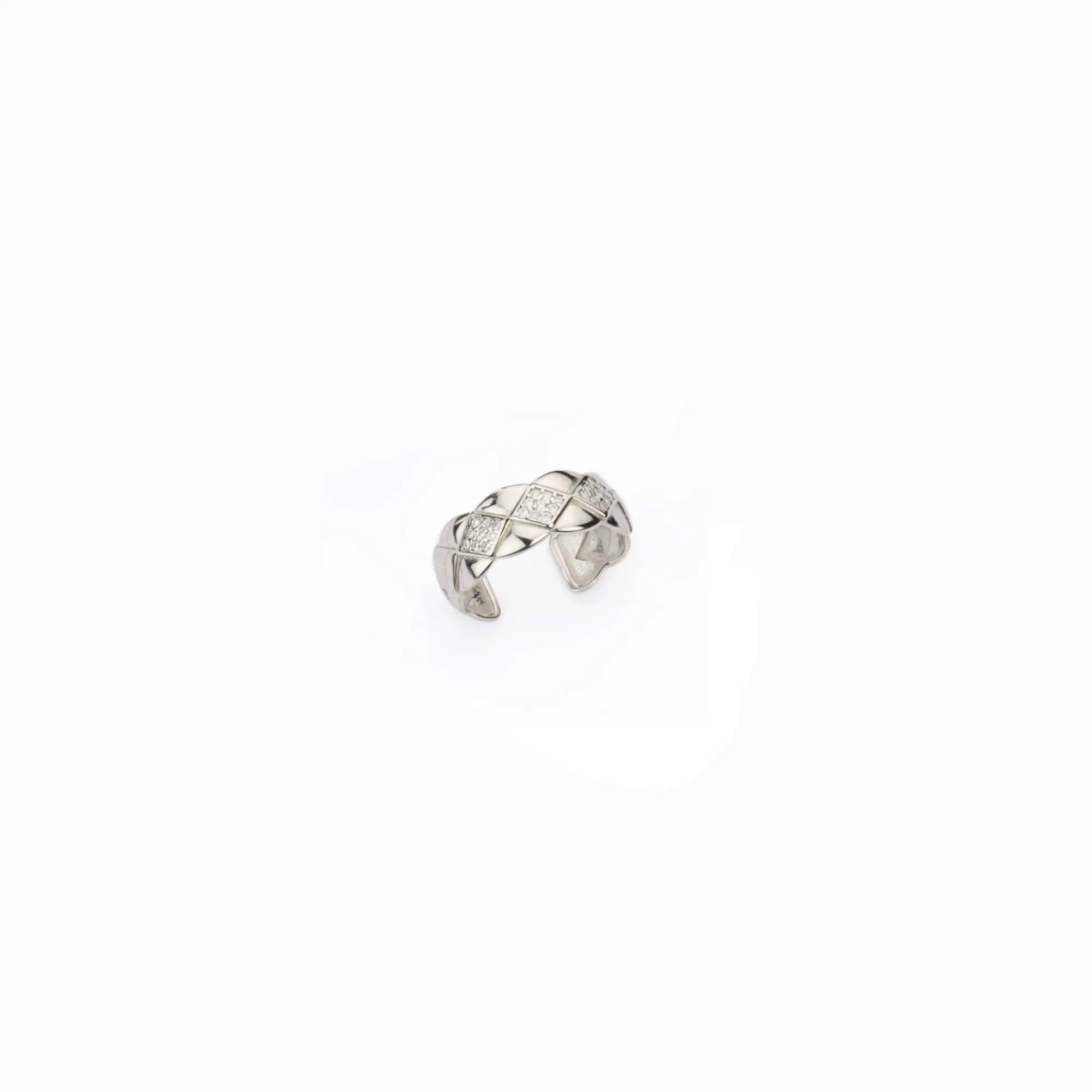 anello rombi argento 925 BARBIERI