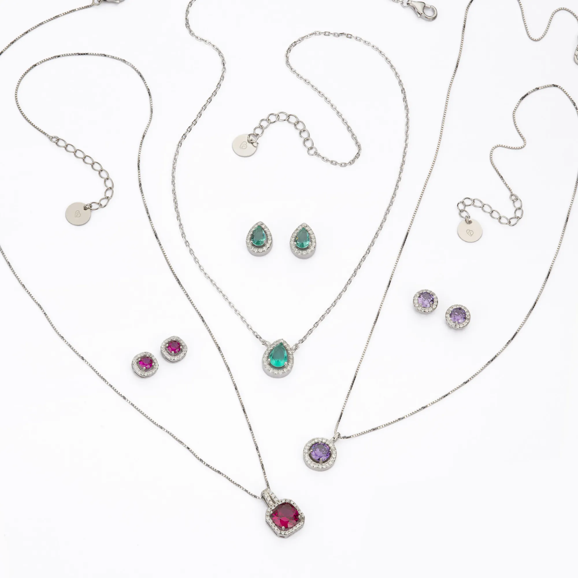 Parure color argento 925 BARBIERI