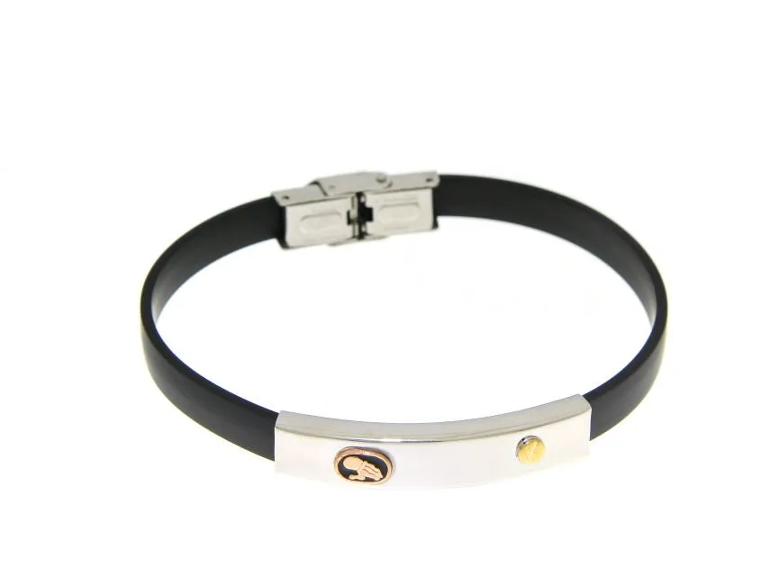 Bracciale zodiaco laminato in oro