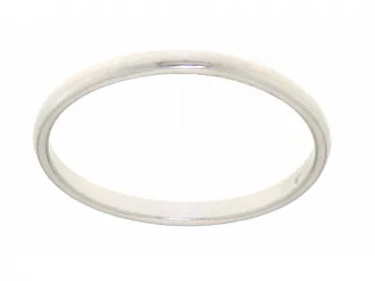 Anello fede fedina in argento 925‰  liscia  uomo - donna