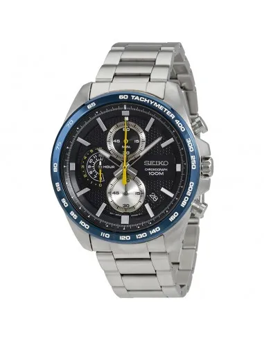 Orologio Uomo Seiko Sport Cronografo al Quarzo con Quadrante Blu 44 mm