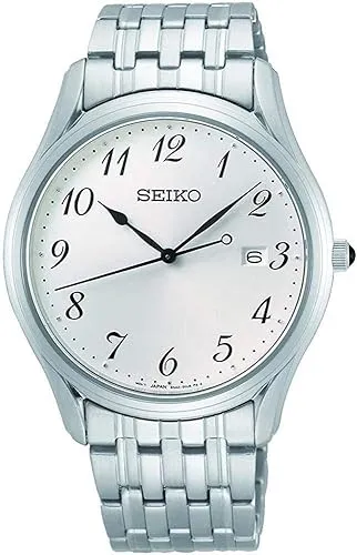 Orologio Uomo Seiko Classic al Quarzo con Quadrante Bianco 39 mm