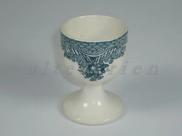Eierbecher auf Fuß - Enoch Wedgwood Asiatic Pheasants green / dunkelgrün grün