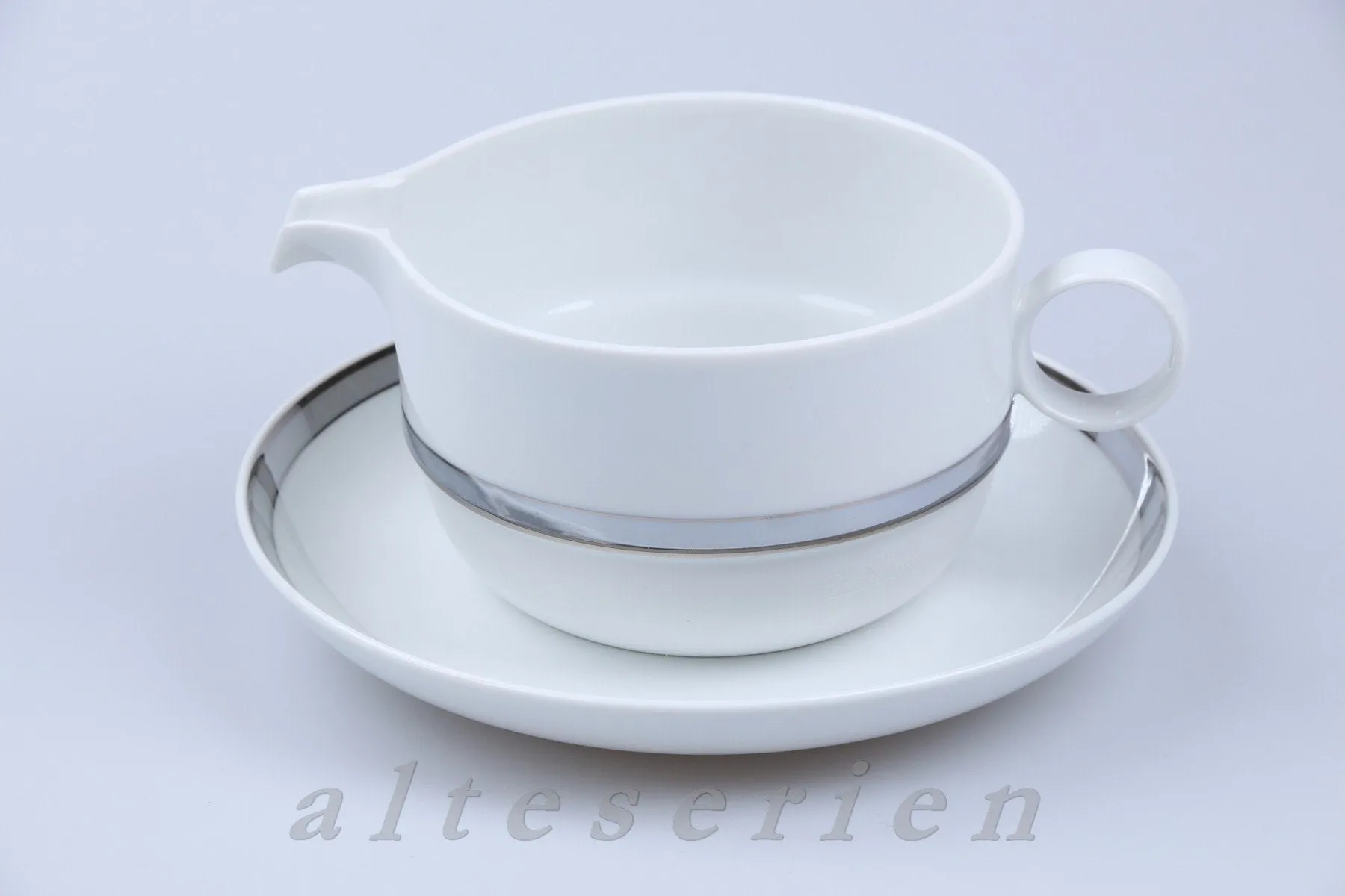 Sauciere mit Teller 2-teilig - Rosenthal Duo Poetic