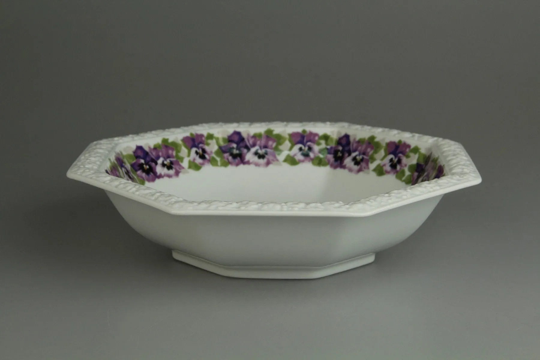 Schüssel groß - Rosenthal Maria Stiefmütterchen