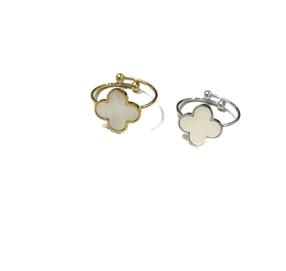 Anello iconic fiorellino due varianti colore