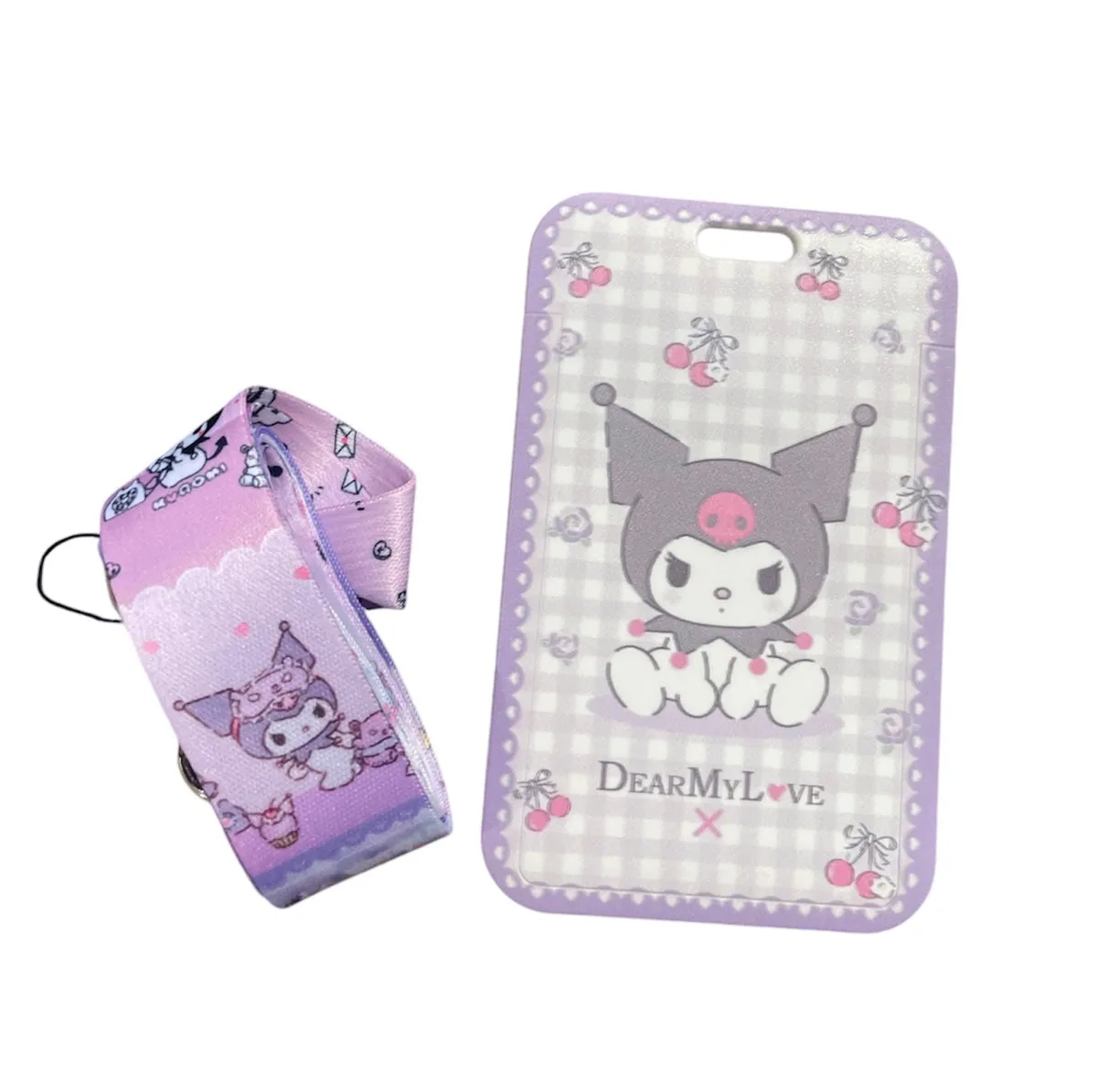 Portabadge portacarte portafoto kuromi