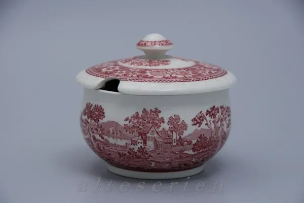 Konfitürendose Marmeladendose - Villeroy & Boch Rusticana rot