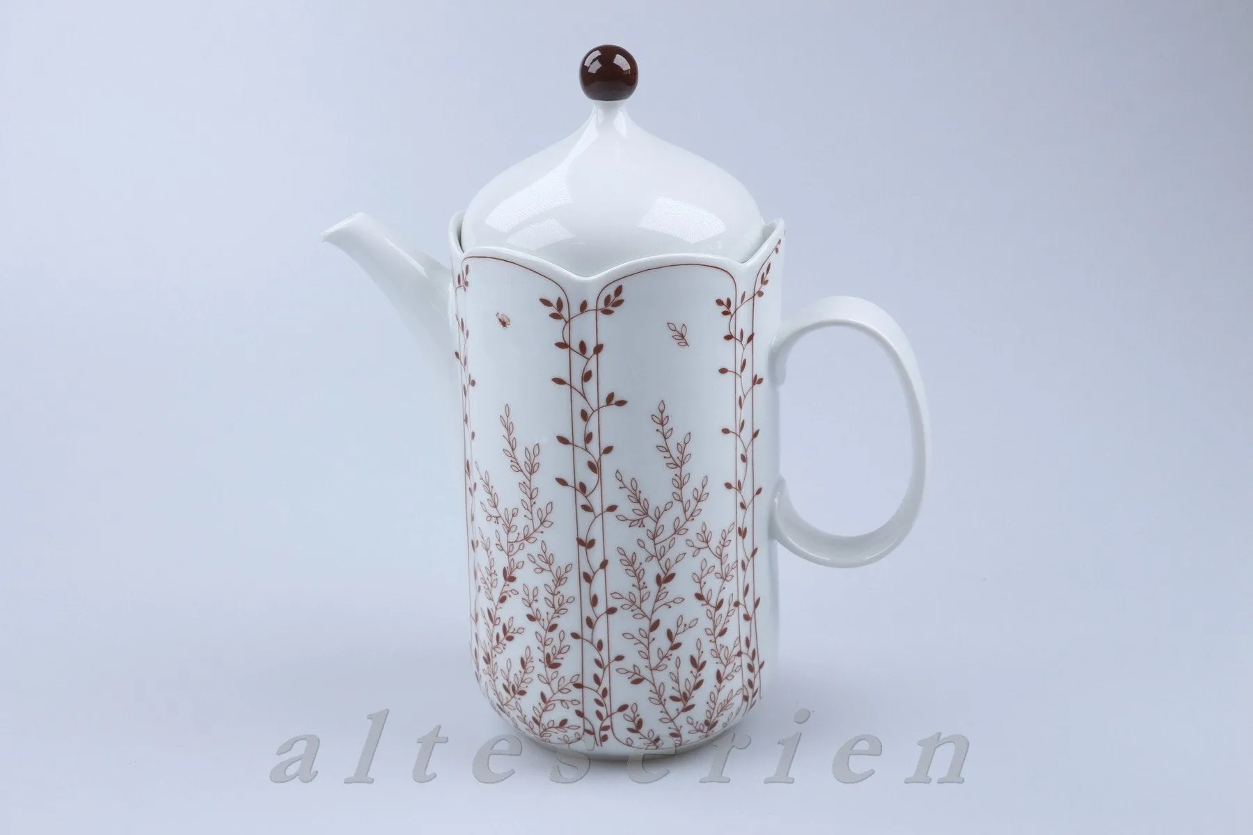 Kaffeekanne - Tirschenreuth Fleur Blätterzauber - Braun