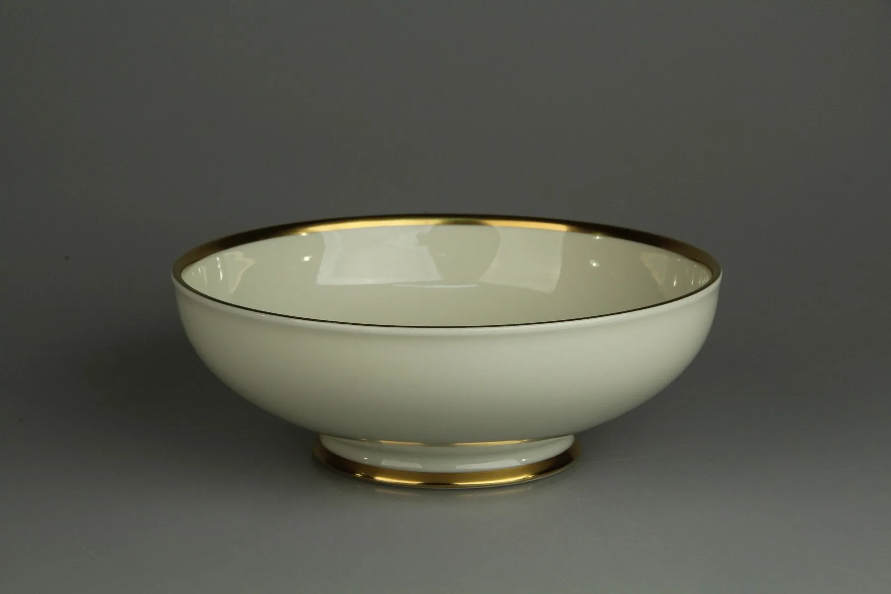 Schüssel auf Fuß groß - Rosenthal Aida Goldrand 1473