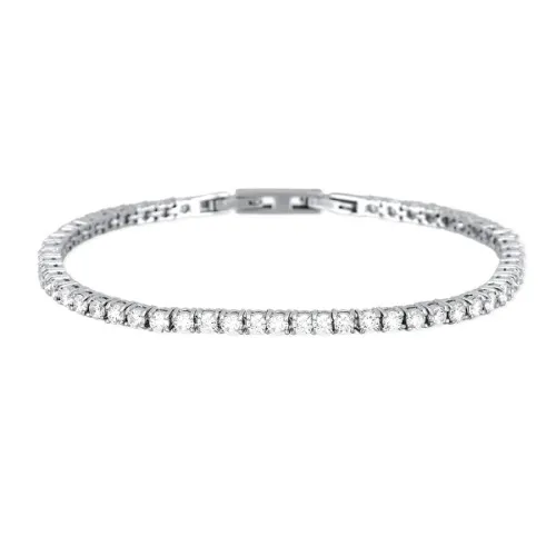 231890 BRACCIALE TENNIS IN ACCIAIO 2JEWELS