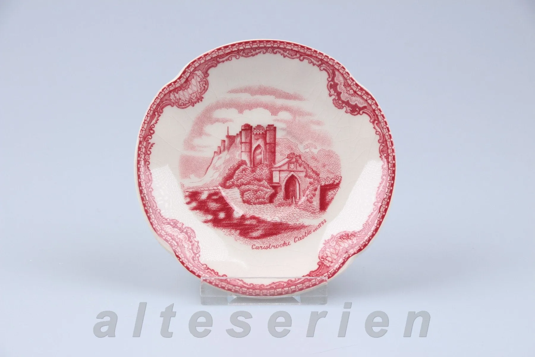 Mokka- Untertasse - Johnson Bros Old Britain Castles rot