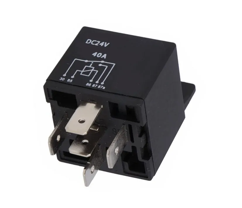 24V Relais 24V 40A 1xUM = 1x Wechslerkontakt mit Lasche