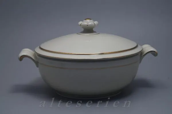 Ragout / Terrine - Seltmann Vohenstrauß Unbekannte Formen Goldrand 10601