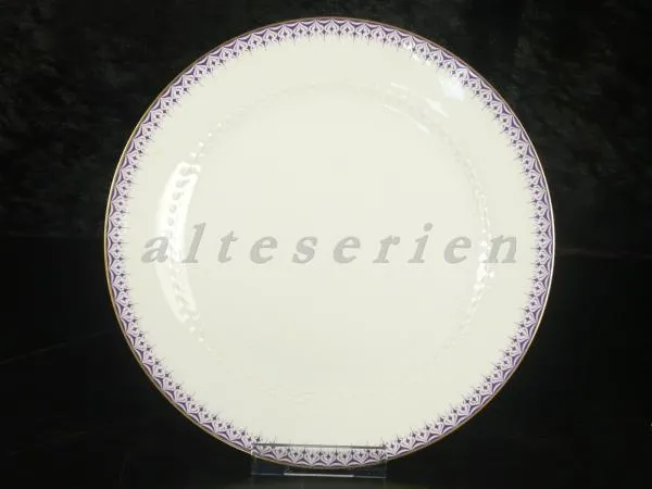 Speiseteller - Tirschenreuth Melodie Lila Kranzkante 8109