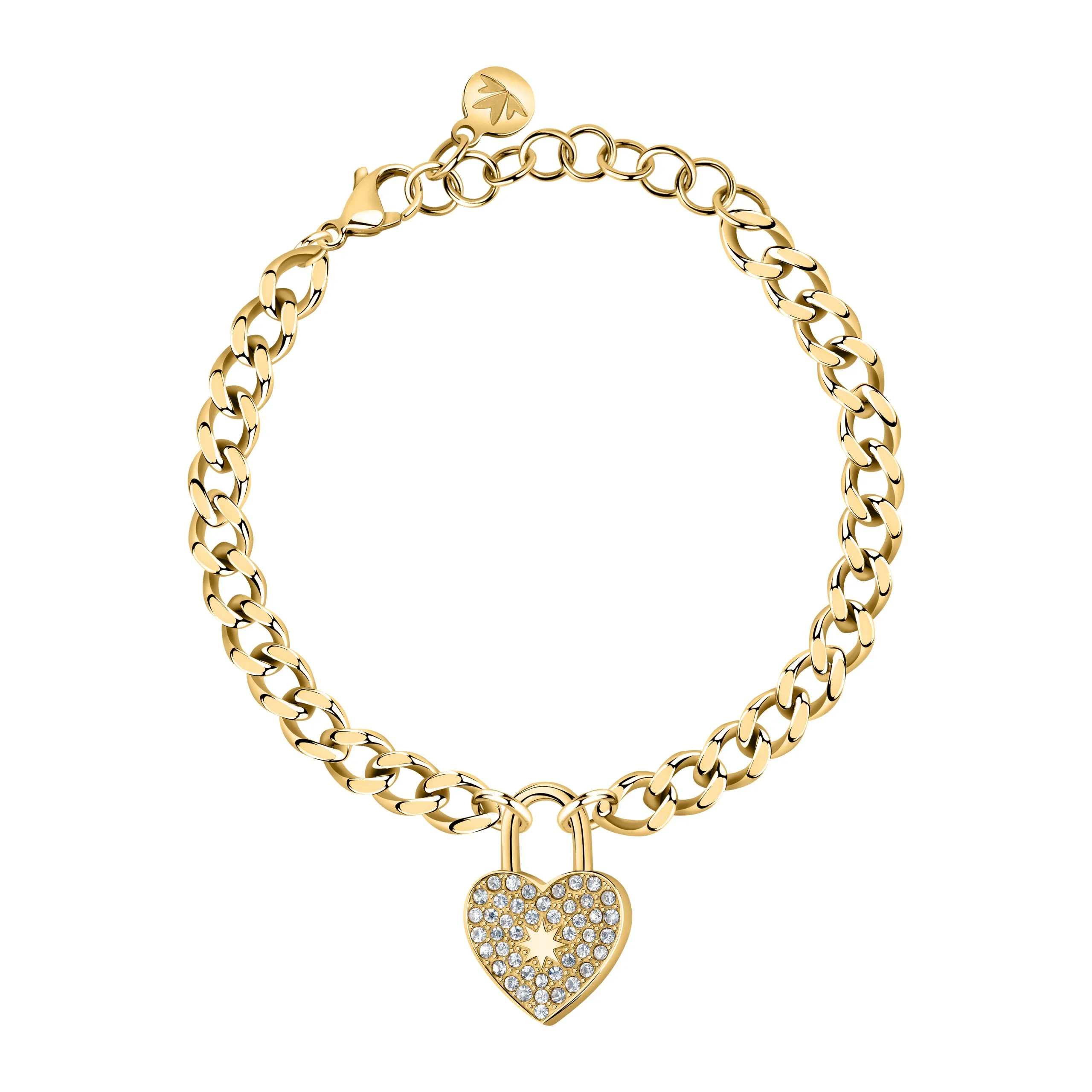 Bracciale Donna Morellato Abbraccio Catena con Cuore