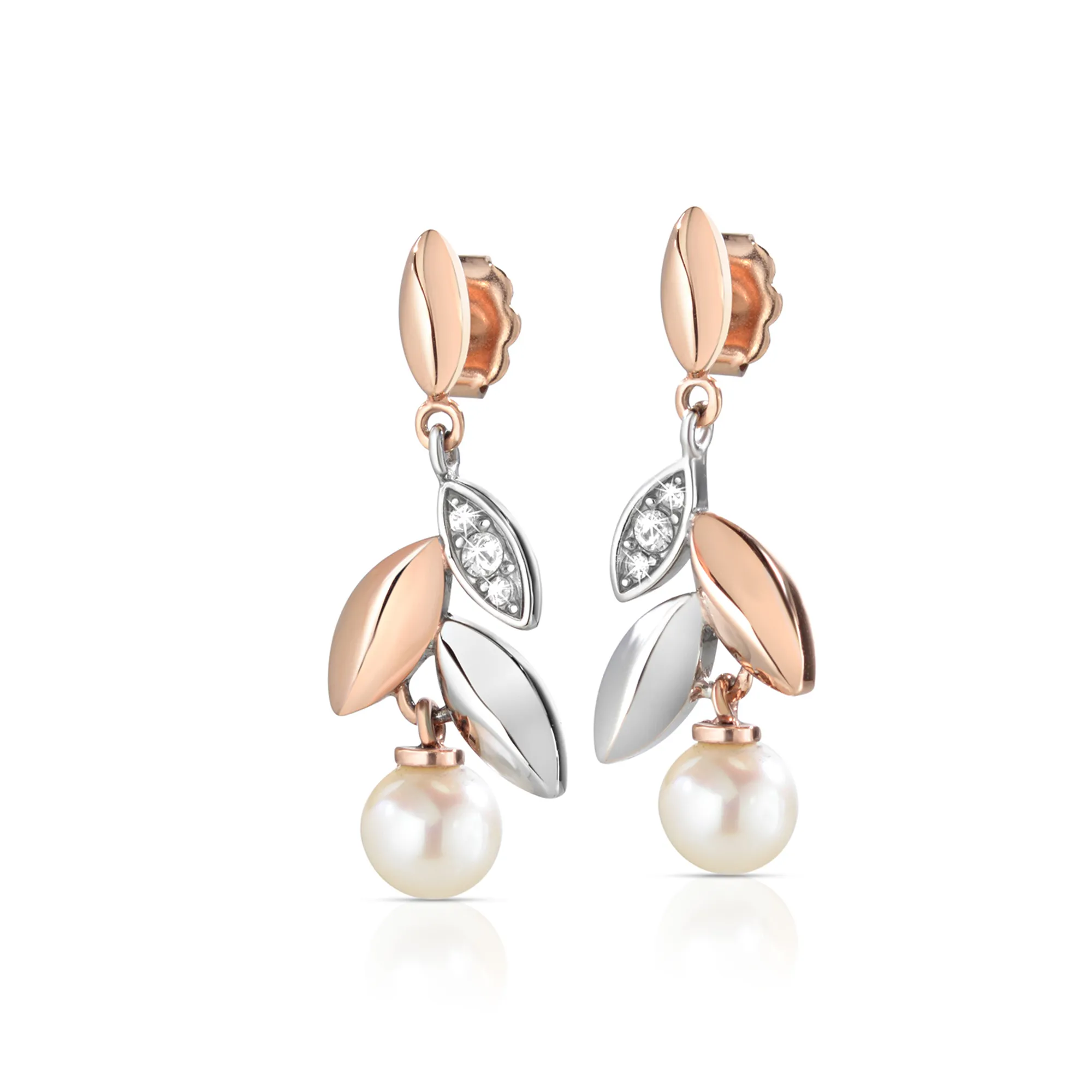 Orecchini Donna Morellato Gioia Foglie con Perla