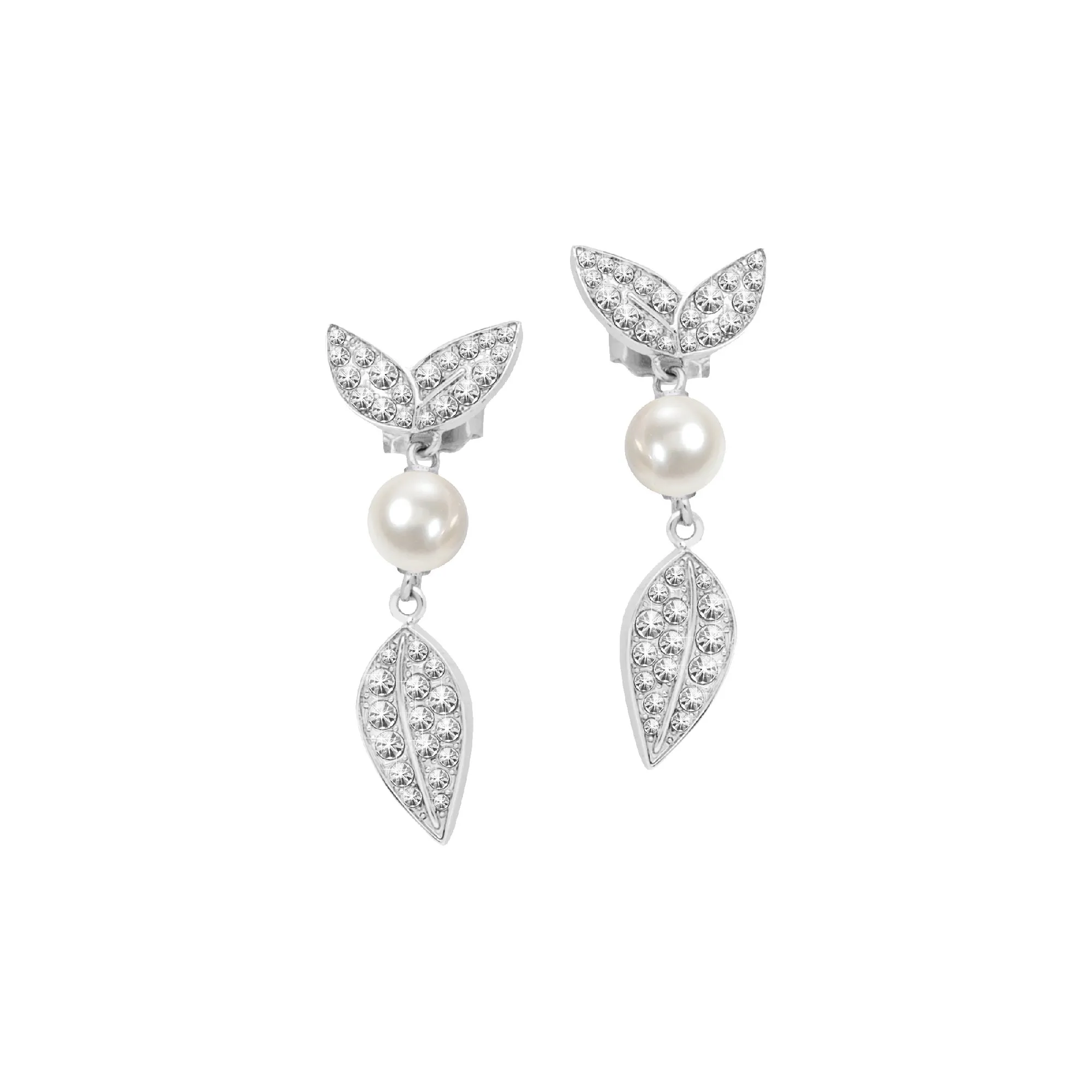 Orecchini Donna Morellato Natura Foglie con Perla