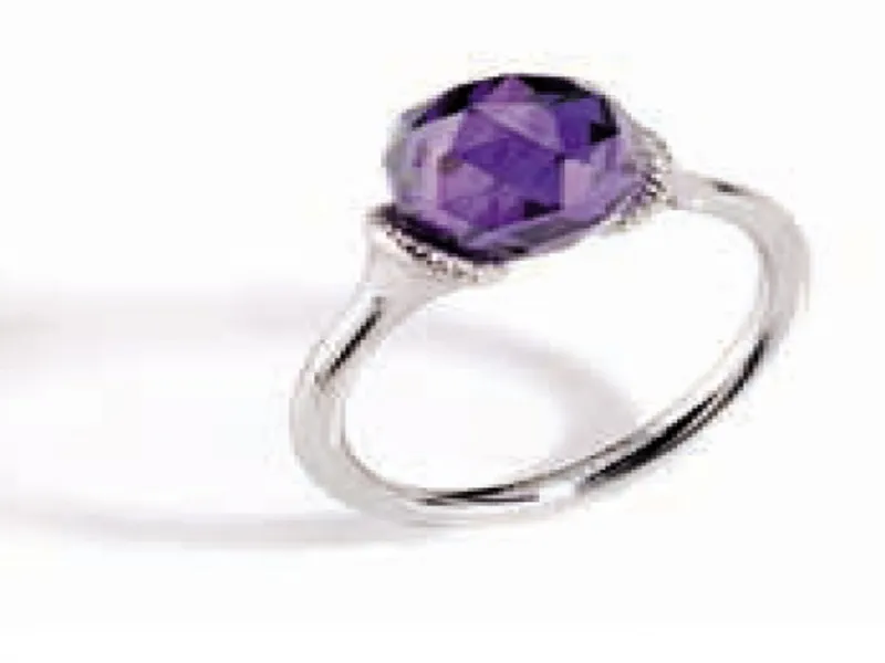 Anello Donna Morellato Pietra Viola