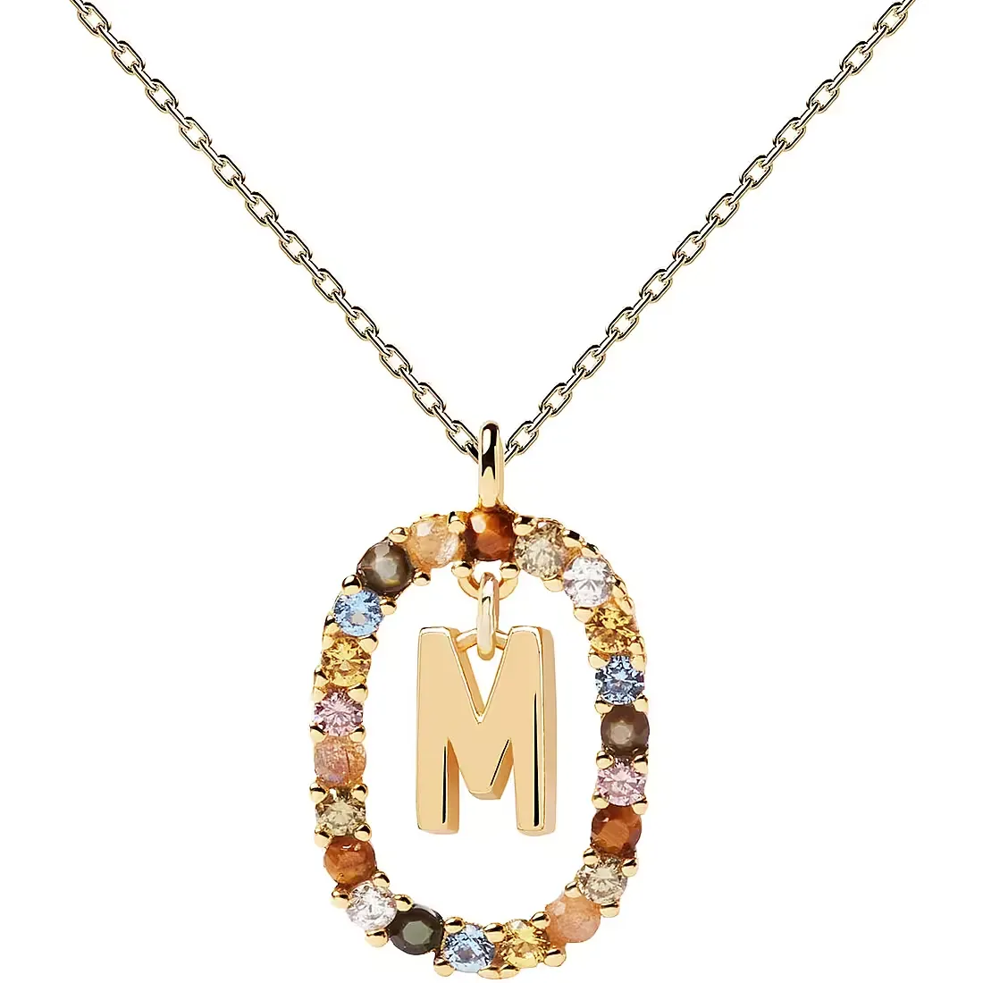 Collana Donna Pdpaola Lettera M