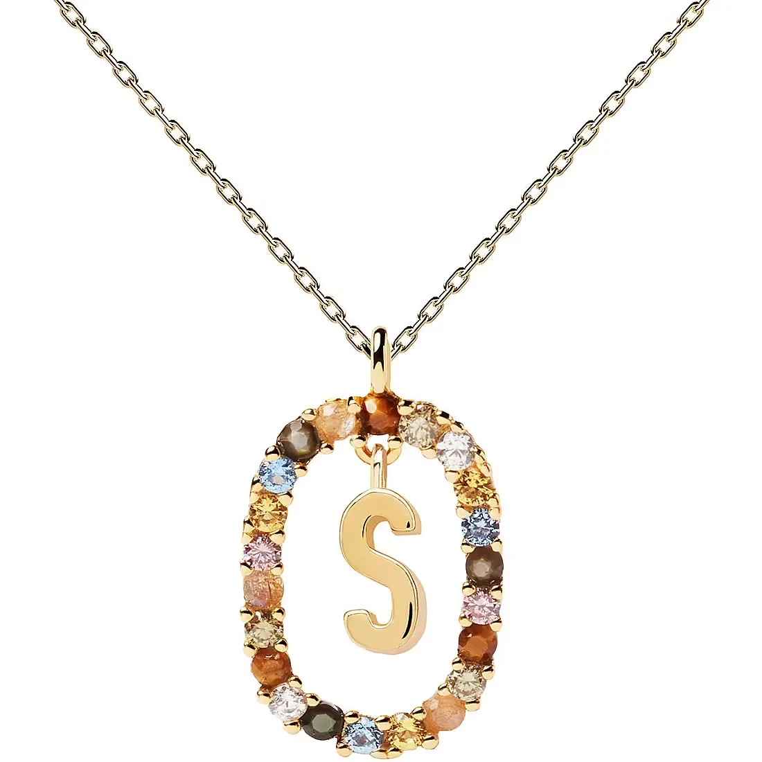 Collana Donna Pdpaola Lettera S