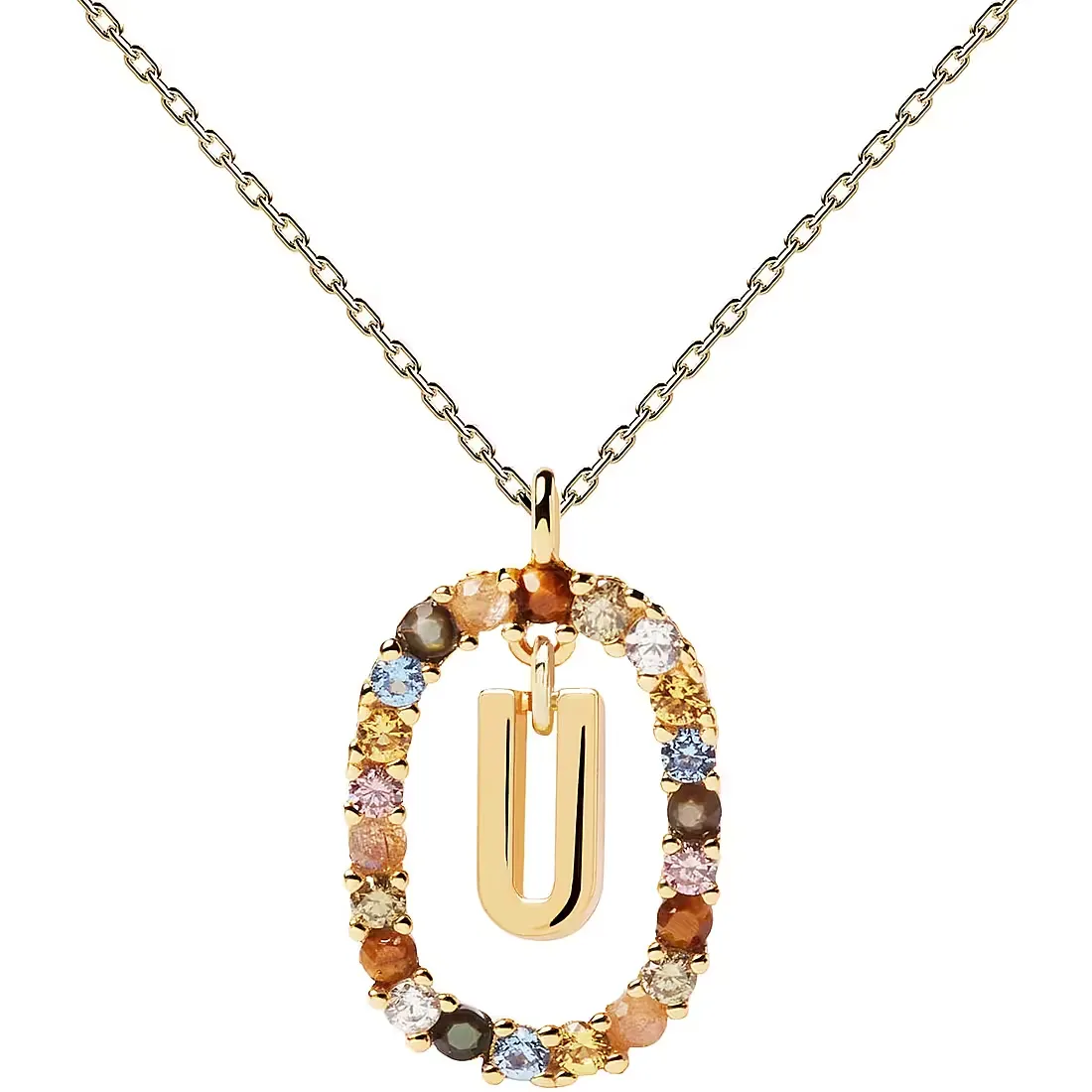 Collana Donna Pdpaola Lettera U
