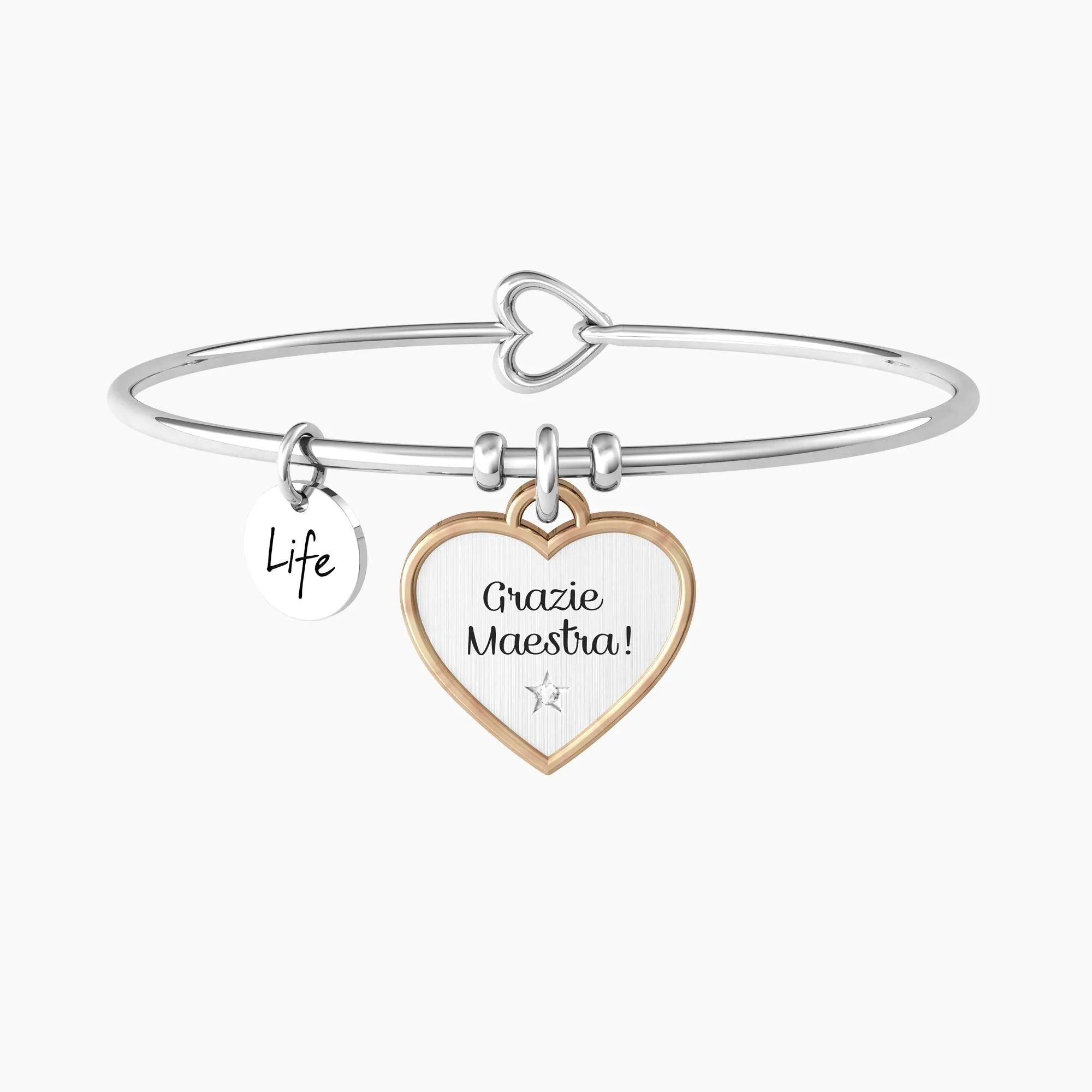 Bracciale Kidult donna Cuore - Grazie Maestra
