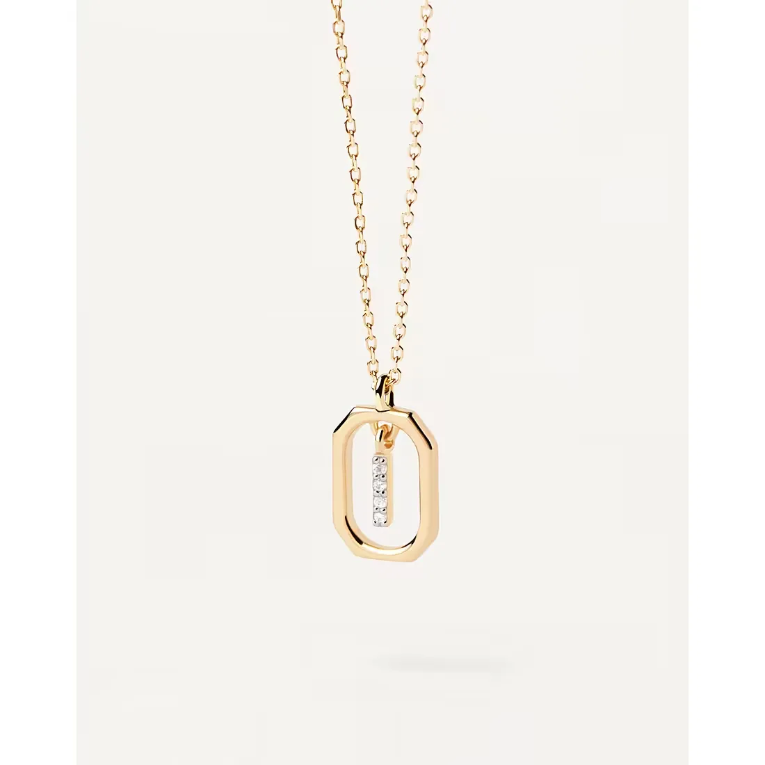 Collana Donna Pdpaola Mini Letter I