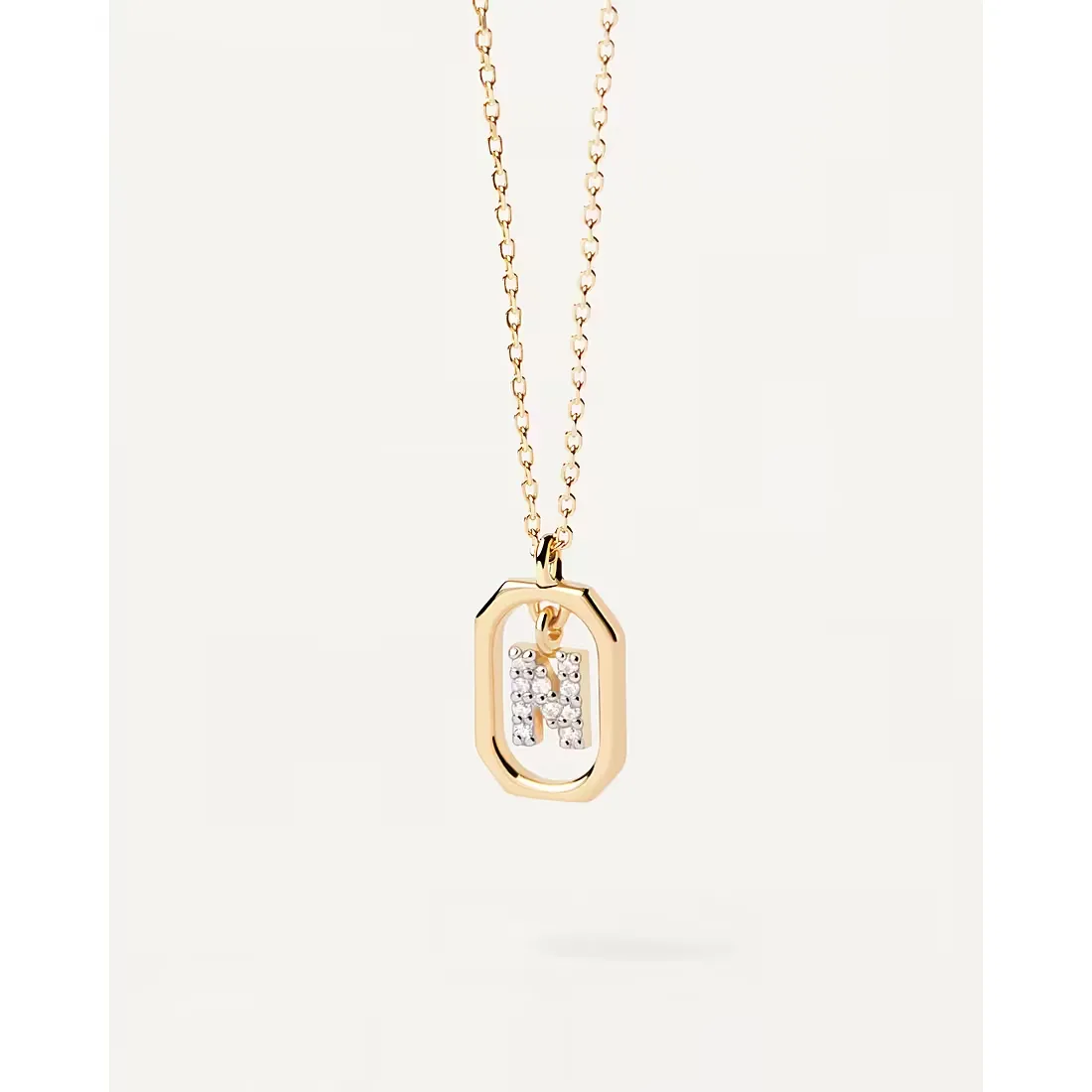 Collana Donna Pdpaola Mini Letter N