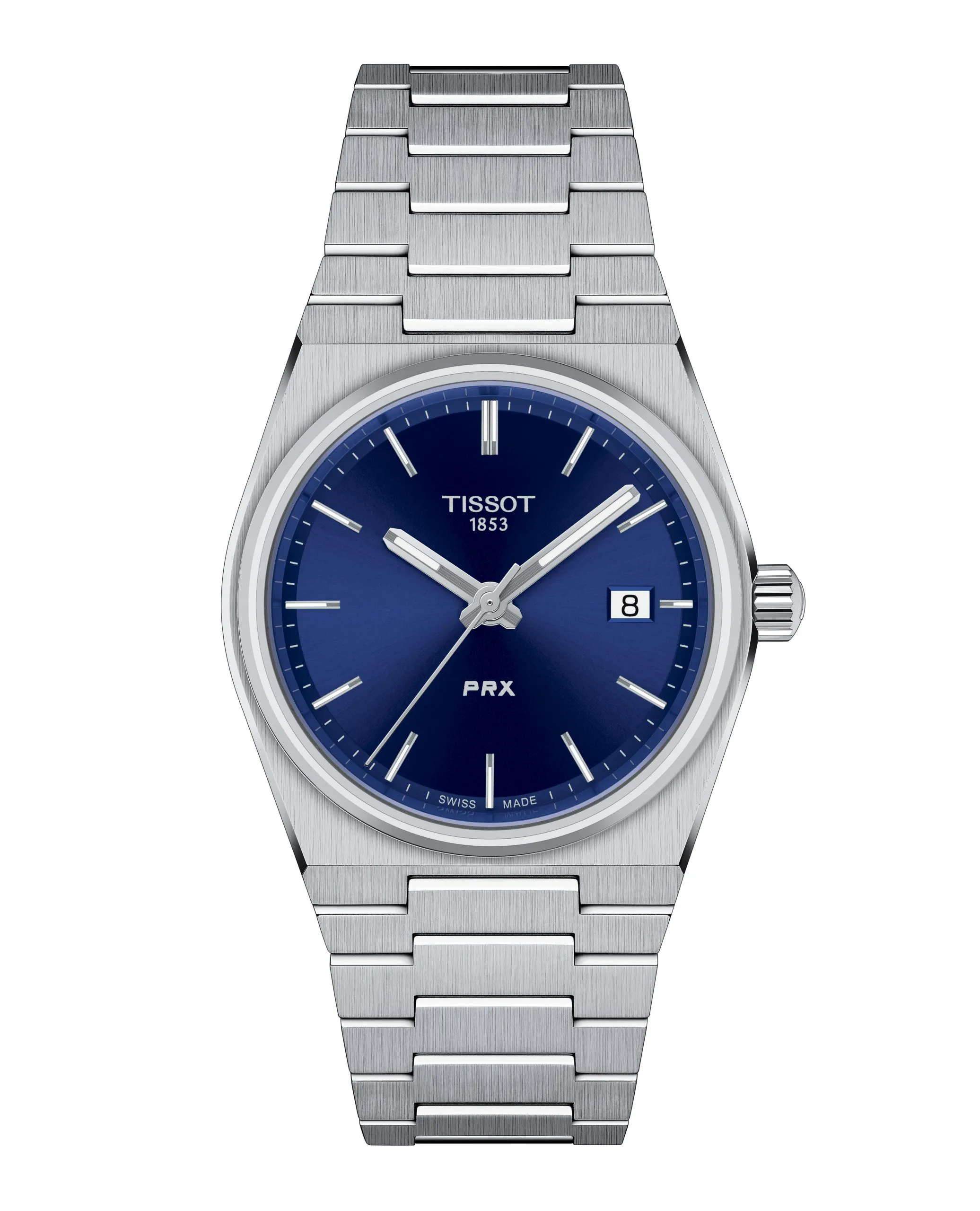 Orologio Unisex Tissot Prx al Quarzo con Quadrante Blu 35 mm