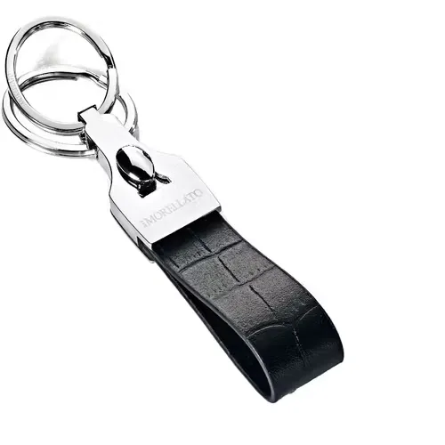 Portachiavi Morellato Prestige in Pelle Nera