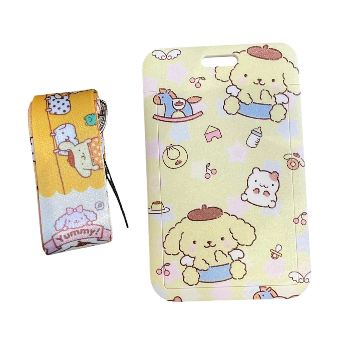 Portabadge portacarte portafoto pompompurin