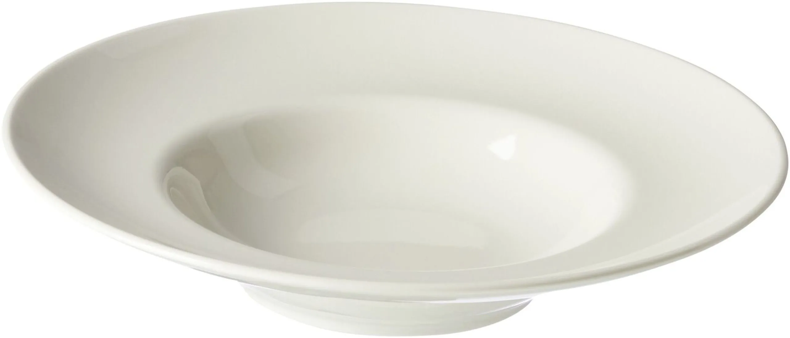 Pastateller| Casablanca | 5 x Ø 27 cm| Weiss | Porzellan