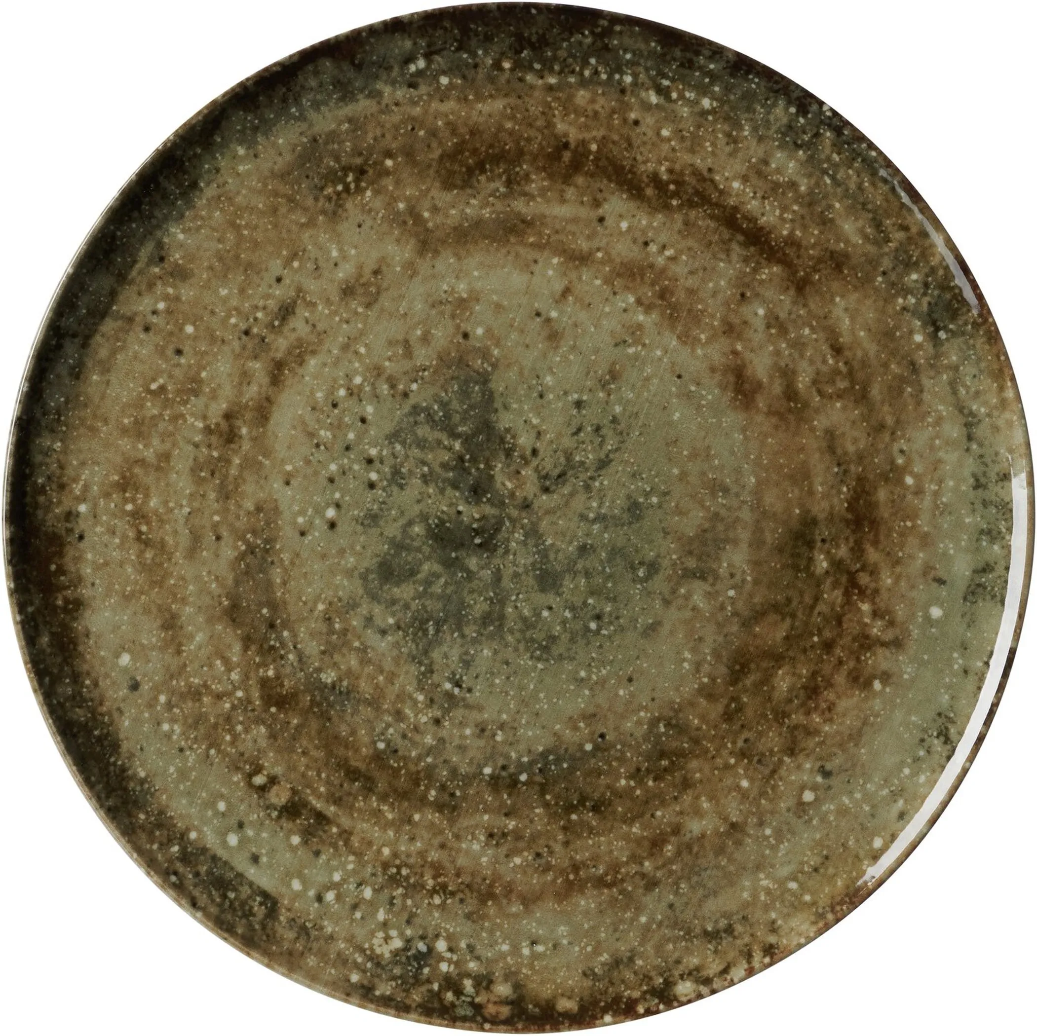 Pizzateller| Faia | 1,5 x Ø 32 cm| Braun | Porzellan