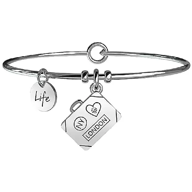 Bracciale Donna Kidult Rigido Free Time Valigia