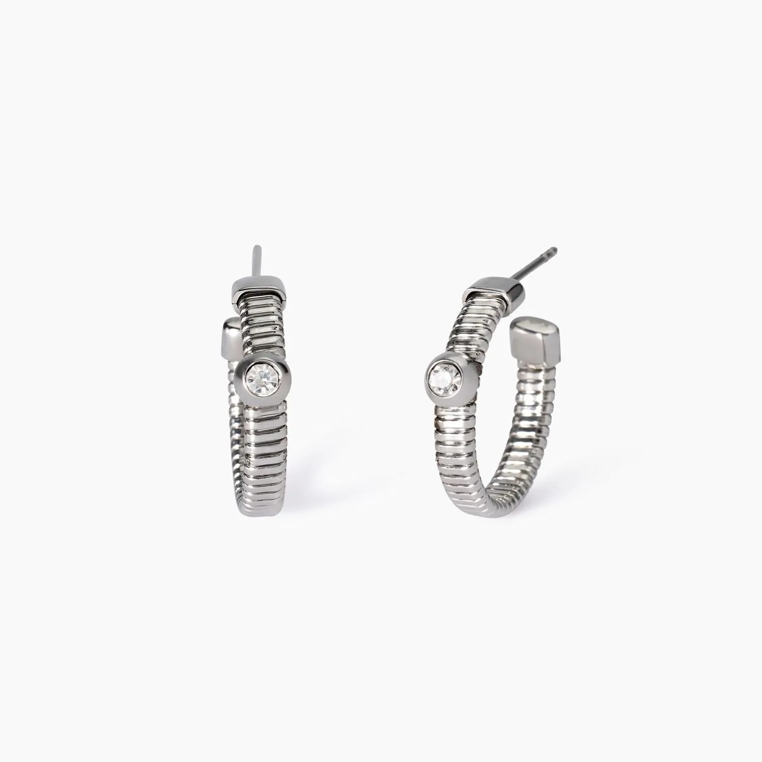 Orecchini tubogas con cristalli Style 05 Kidult