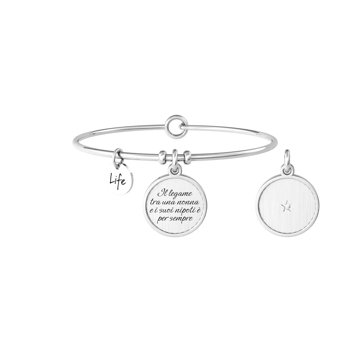 Bracciale Donna Kidult Family il Legame tra Una Nonna E I Suoi Nipoti È per Sempre