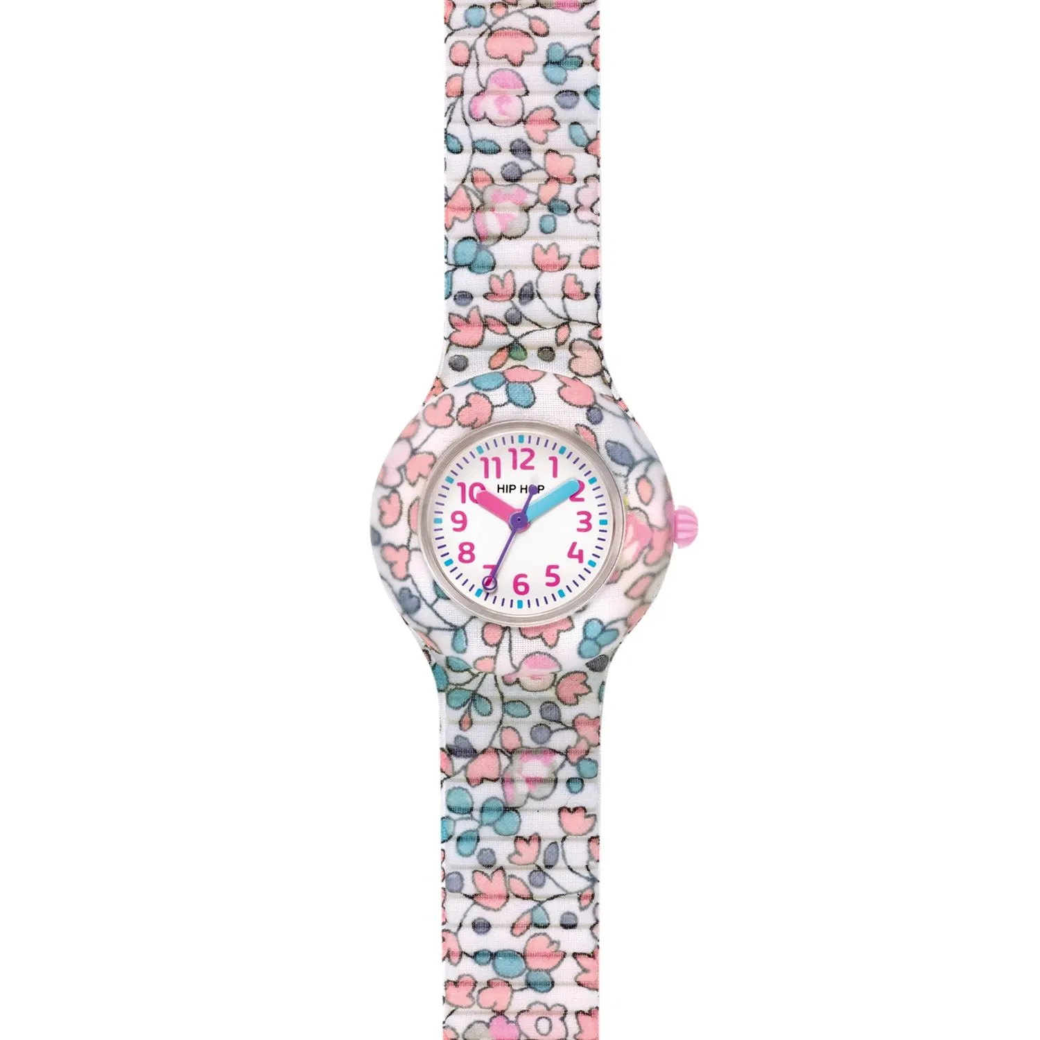 Orologio Hip Hop Kids FLOWER POWER PINK