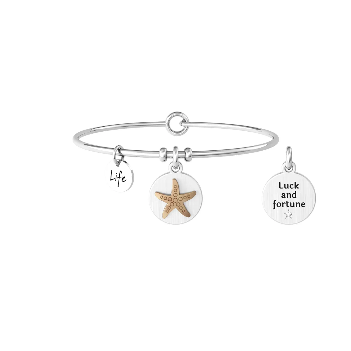Bracciale Donna Kidult Animal Planet Luck and Fortune con Stella Marina