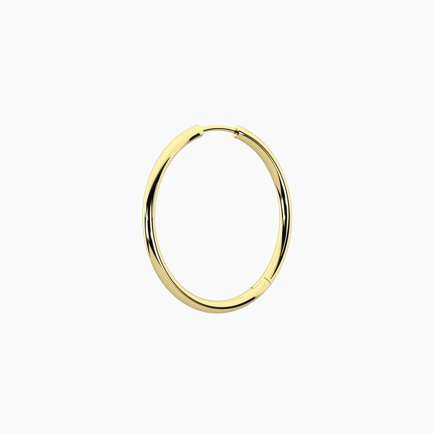 Orecchino dorato componibile a cerchio Kidult