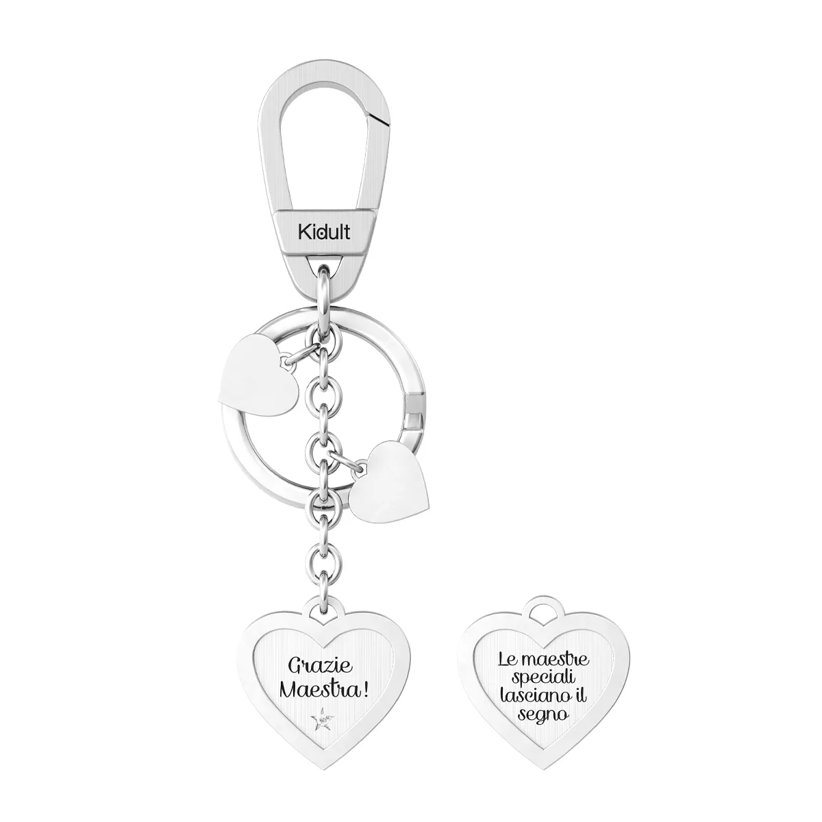 Portachiavi Donna Kidult Love Grazie Maestra