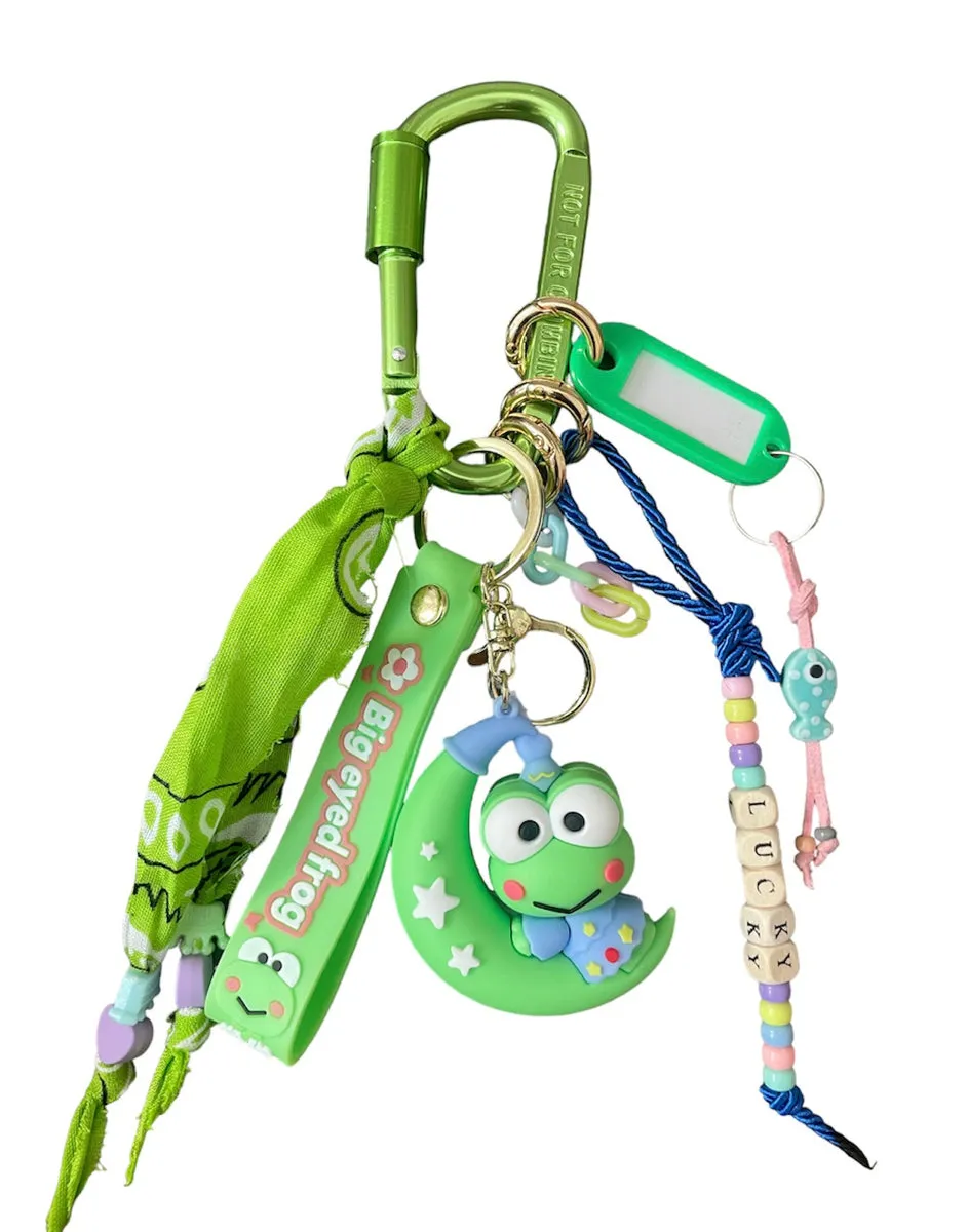Pimp your Bag Keychain charms per borsa e portachiavi keroppi moon
