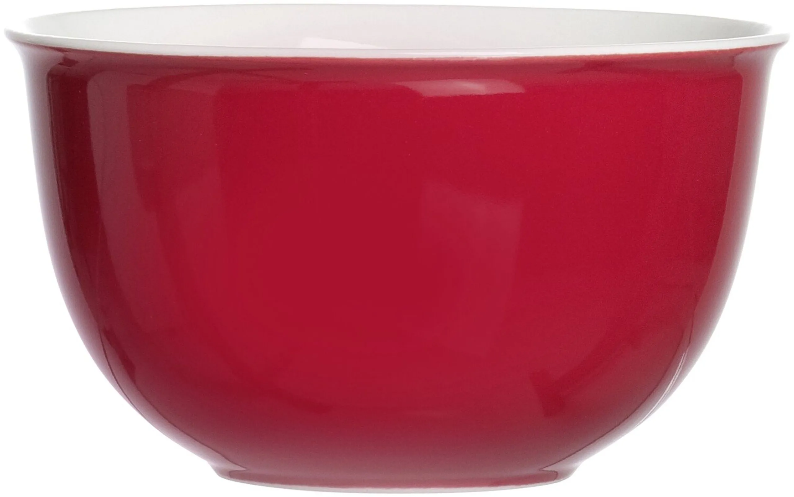 Doppio Müslischale  520 ml Porzellan rot