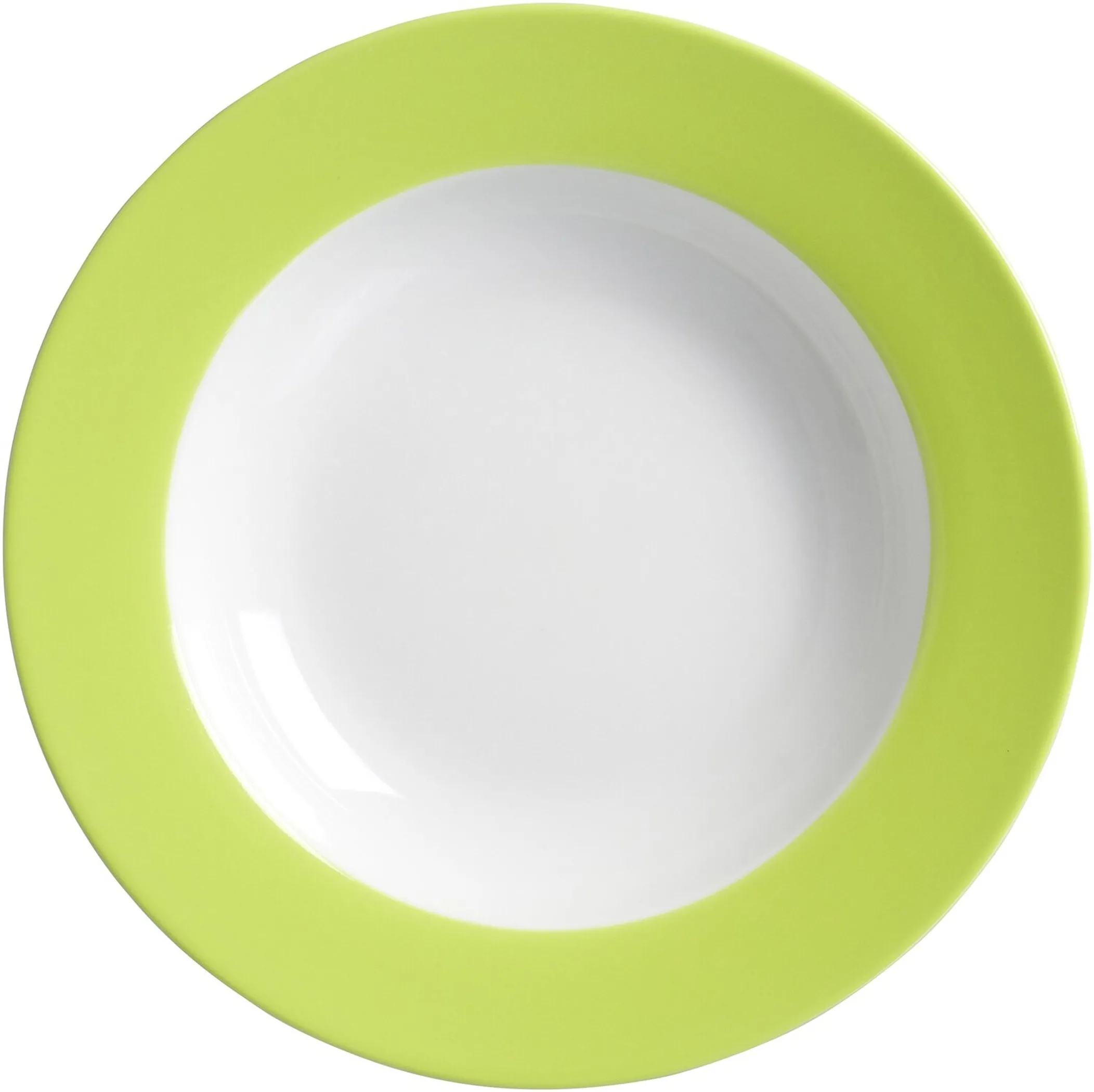 Doppio Teller tief 270 ml Porzellan grün