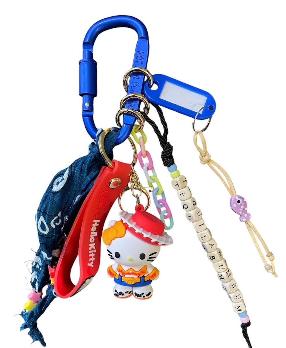 Pimp your Bag Keychain charmsper borsa e portachiavi hallo kittymessicana