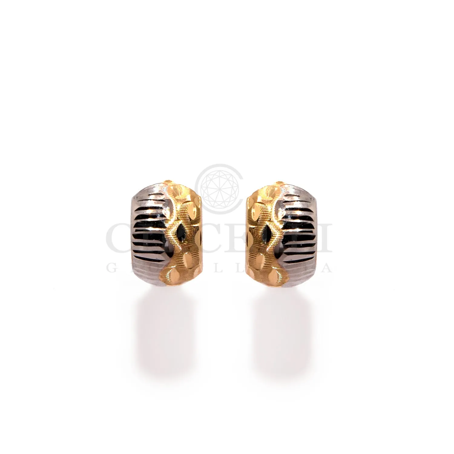 Orecchini lobo oro 18k