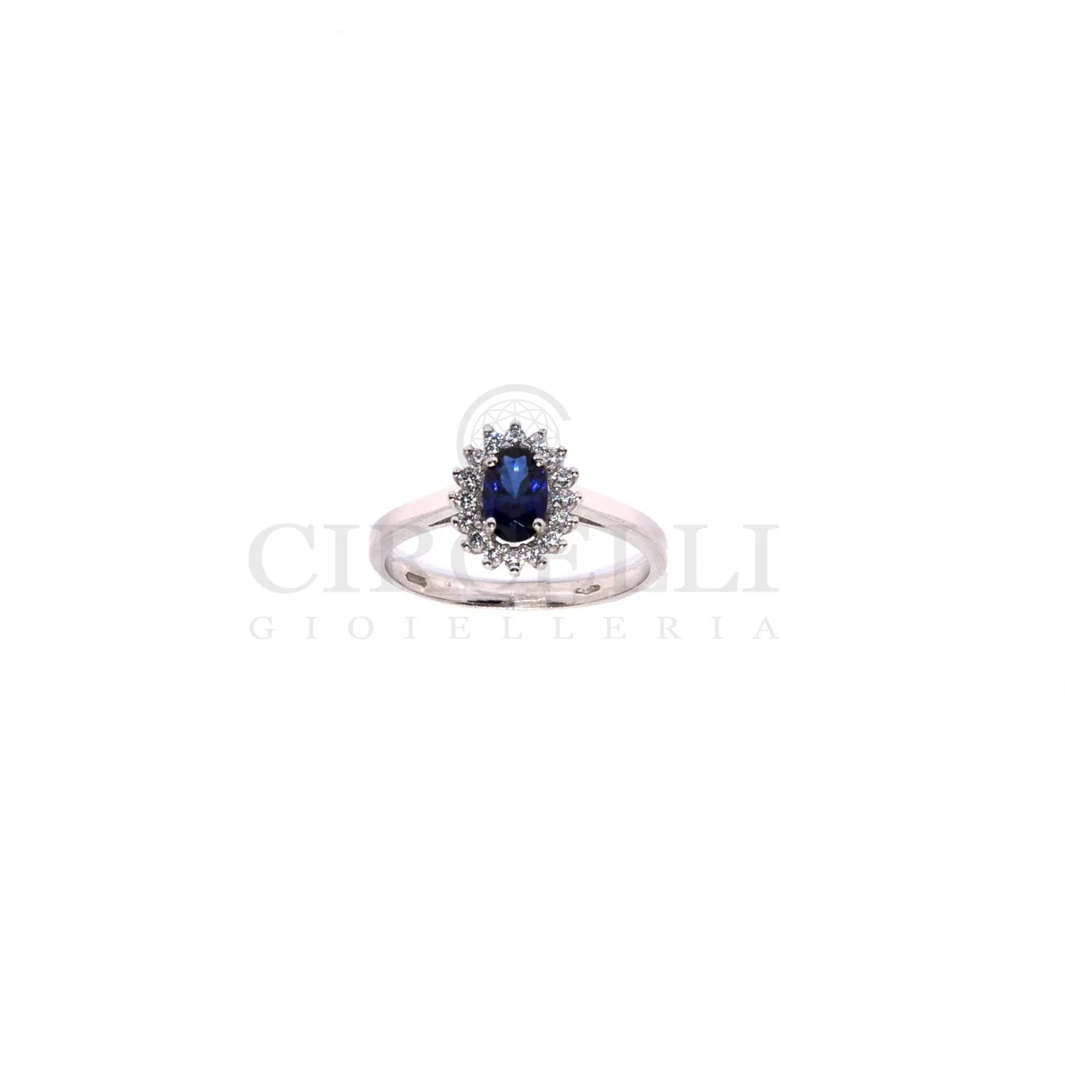 anello kate oro bianco 18k
