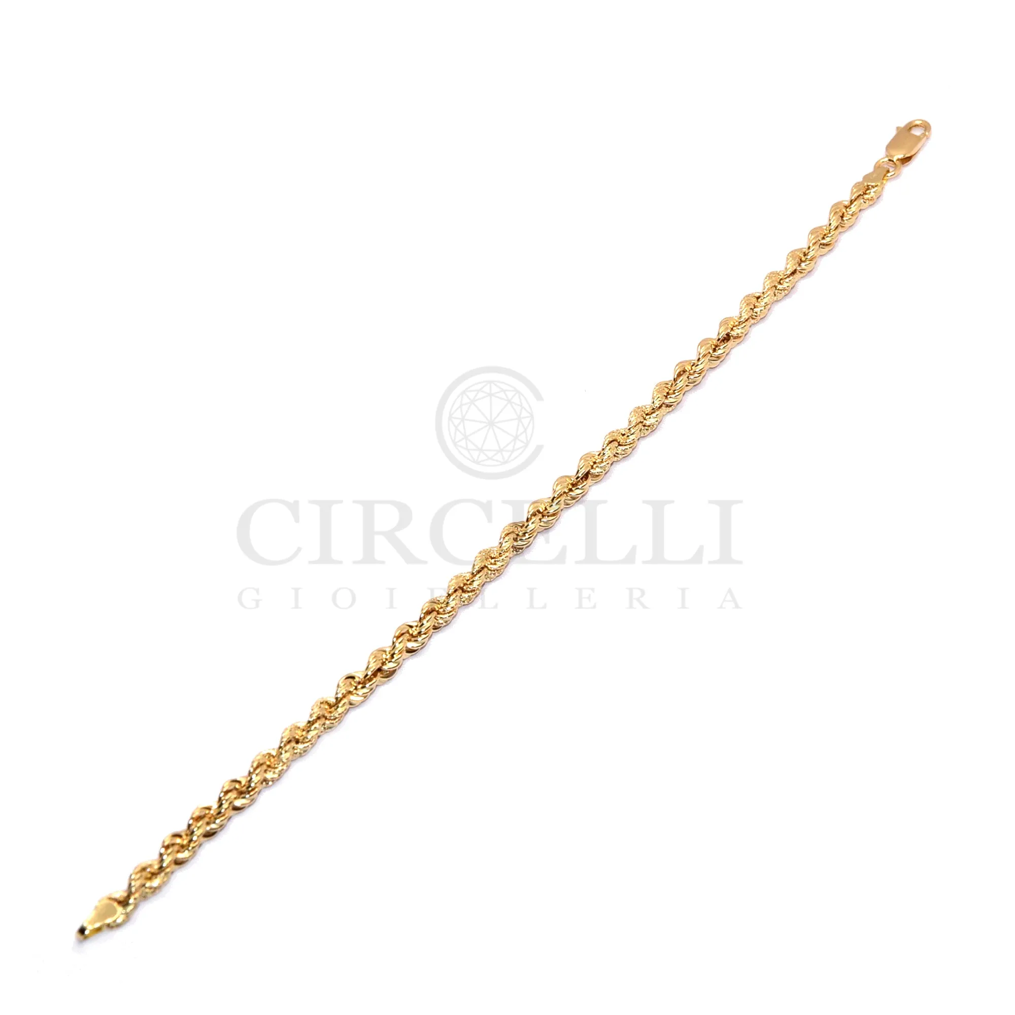 Bracciale corda 5° misura oro 18k