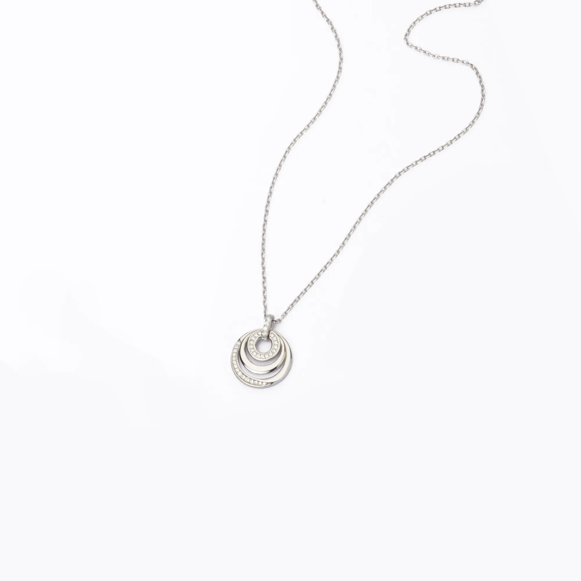 Collana anelli argento 925 BARBIERI