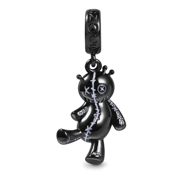 Charm Ciondolo Bambola Voodoo in Argento S925
